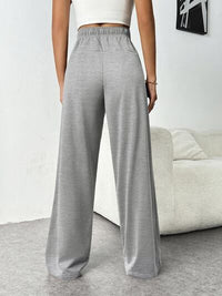 Drawstring Wide Leg Pants with Pockets - Pahabu - Women's Clothing & Shop