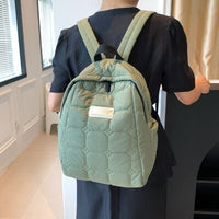 Quilted Polyester Backpack Bag - Pahabu - Women's Clothing & Shop