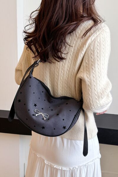 Polyester Printed Adjustable Strap Crossbody Bag - Pahabu - Women's Clothing & Shop