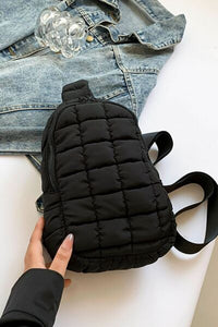 Quilted Nylon Crossbody Bag - Pahabu - Women's Clothing & Shop