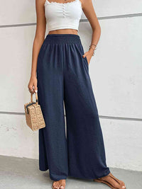 Perfee Wide Waistband Relax Fit Long Pants - Pahabu - Women's Clothing & Shop
