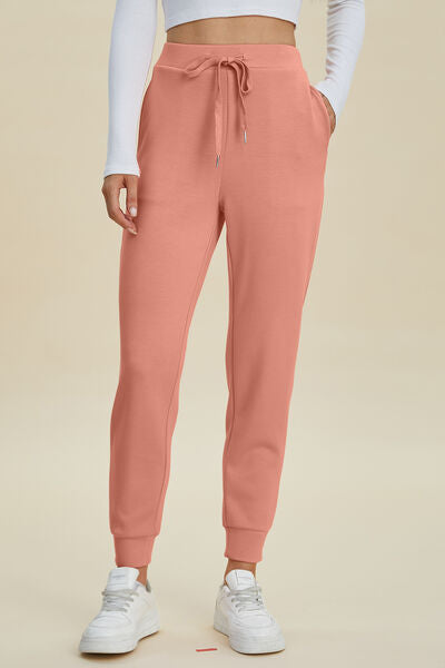 Basic Bae Full Size Air Scuba Drawstring High Waist Joggers - Pahabu - Women's Clothing & Shop
