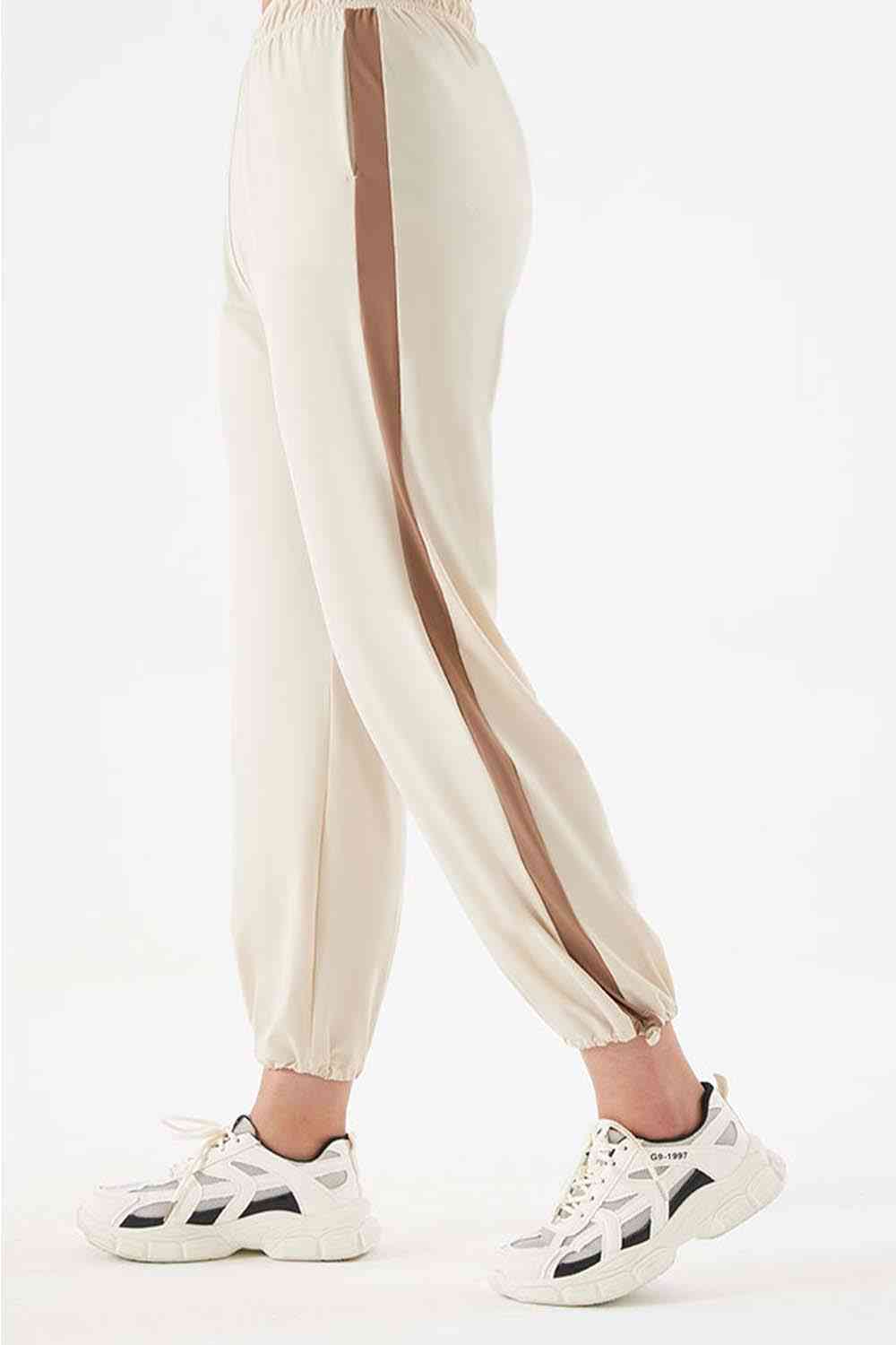 Seam Detail Long Pants - Pahabu - Women's Clothing & Shop