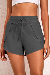 Drawstring Waist Swim Shorts - Pahabu - Women's Clothing & Shop