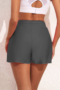 Drawstring Waist Swim Shorts - Pahabu - Women's Clothing & Shop