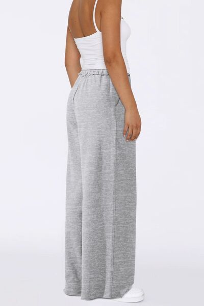 High Waist Wide Leg Pants - Pahabu - Women's Clothing & Shop