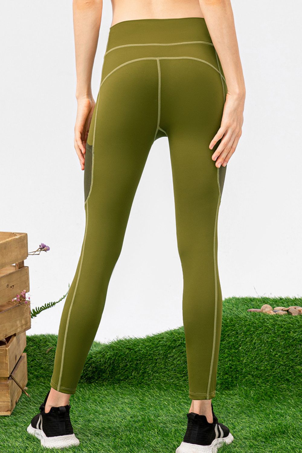 High Waist Slim Fit Long Sports Pants - Pahabu - Women's Clothing & Shop