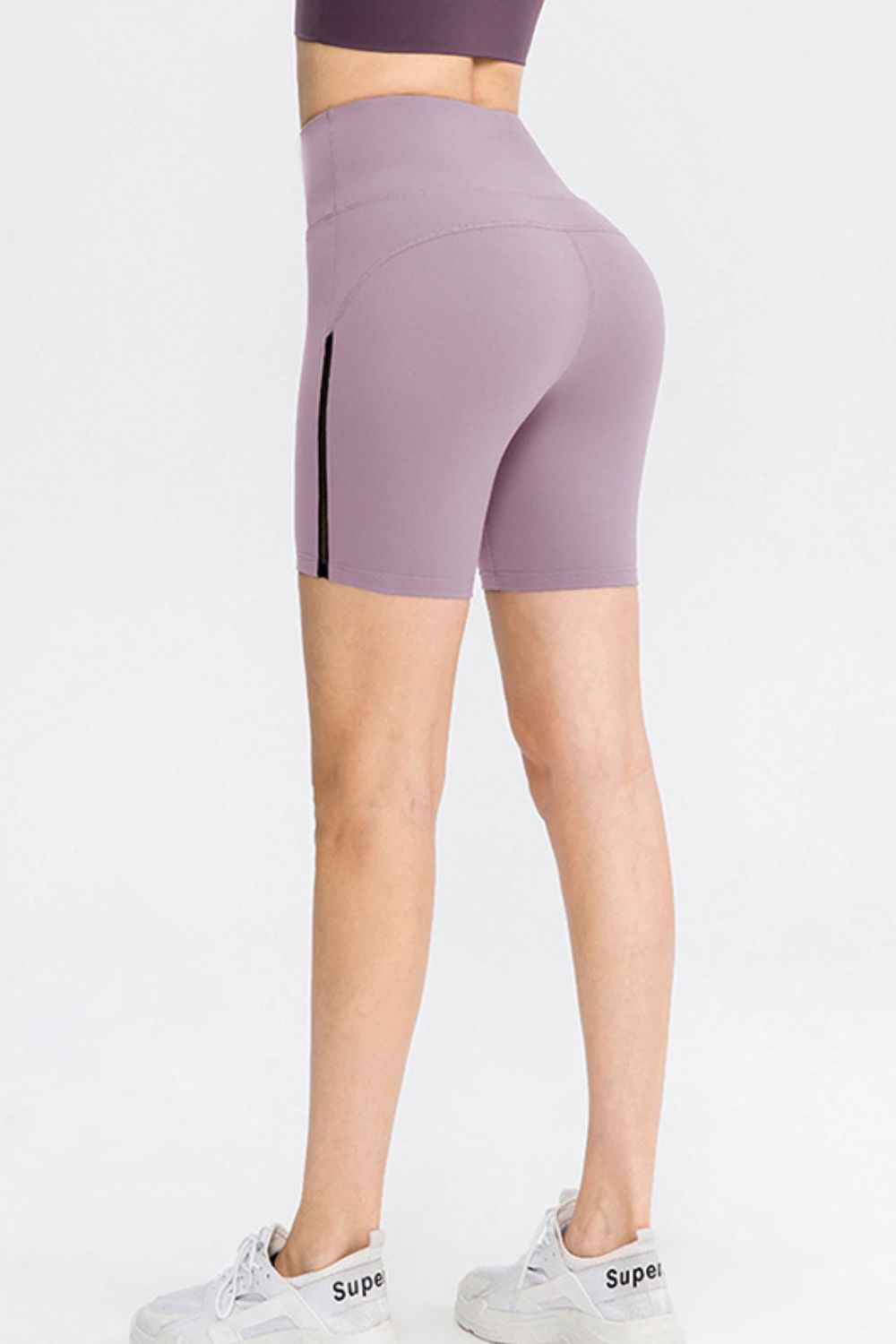 Wide Waistband Sports Shorts - Pahabu - Women's Clothing & Shop