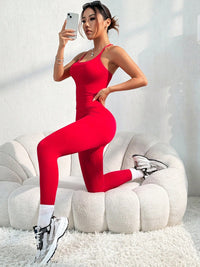 Scoop Neck Top and Pants Active Set - Pahabu - Women's Clothing & Shop