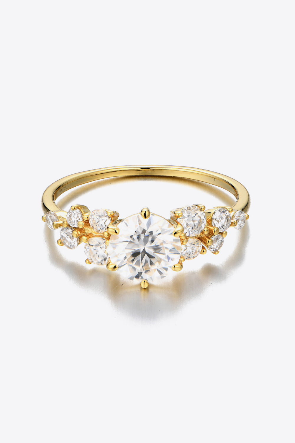 1 Carat Moissanite 925 Sterling Silver Ring - Pahabu - Women's Clothing & Shop