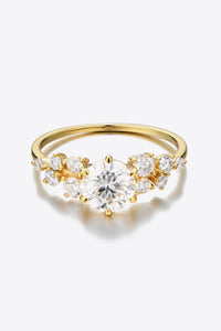 1 Carat Moissanite 925 Sterling Silver Ring - Pahabu - Women's Clothing & Shop