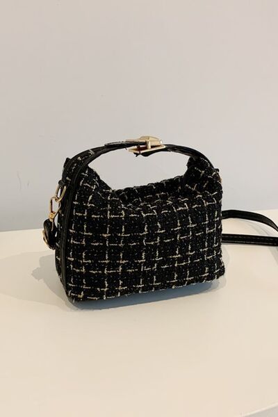 Woven Removable Strap Shoulder Bag - Pahabu - Women's Clothing & Shop