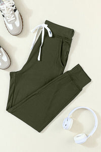 Drawstring Joggers with Pockets - Pahabu - Women's Clothing & Shop