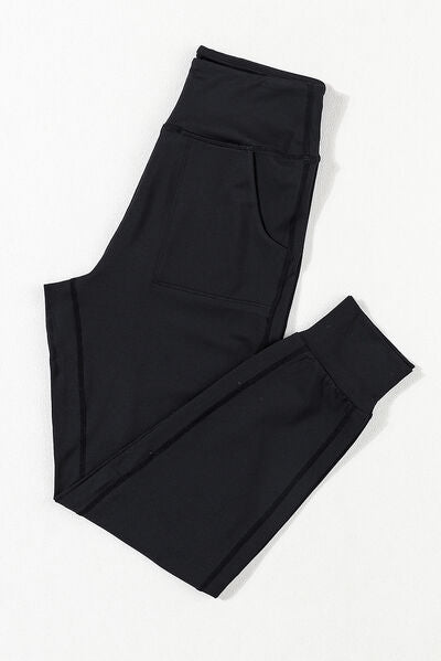 High Waist Joggers with Pockets - Pahabu - Women's Clothing & Shop