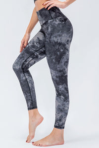 Wide Waistband Slim Fit Active Leggings - Pahabu - Women's Clothing & Shop