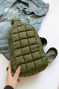 Quilted Nylon Crossbody Bag - Pahabu - Women's Clothing & Shop