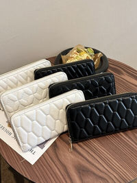 PU Leather Solid Color Wallet - Pahabu - Women's Clothing & Shop