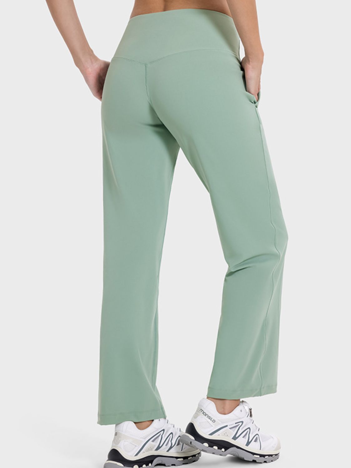 Millennia Pocketed High Waist Active Pants - Pahabu - Women's Clothing & Shop