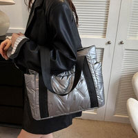 Polyester Tote Bag with Zipper - Pahabu - Women's Clothing & Shop