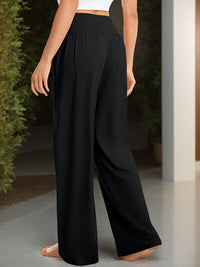 Pocketed High Waist Wide Leg Pants - Pahabu - Women's Clothing & Shop