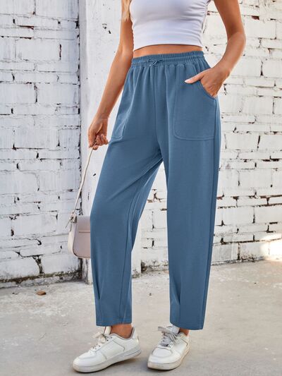 Lovelet Drawstring Pants with Pockets - Pahabu - Women's Clothing & Shop