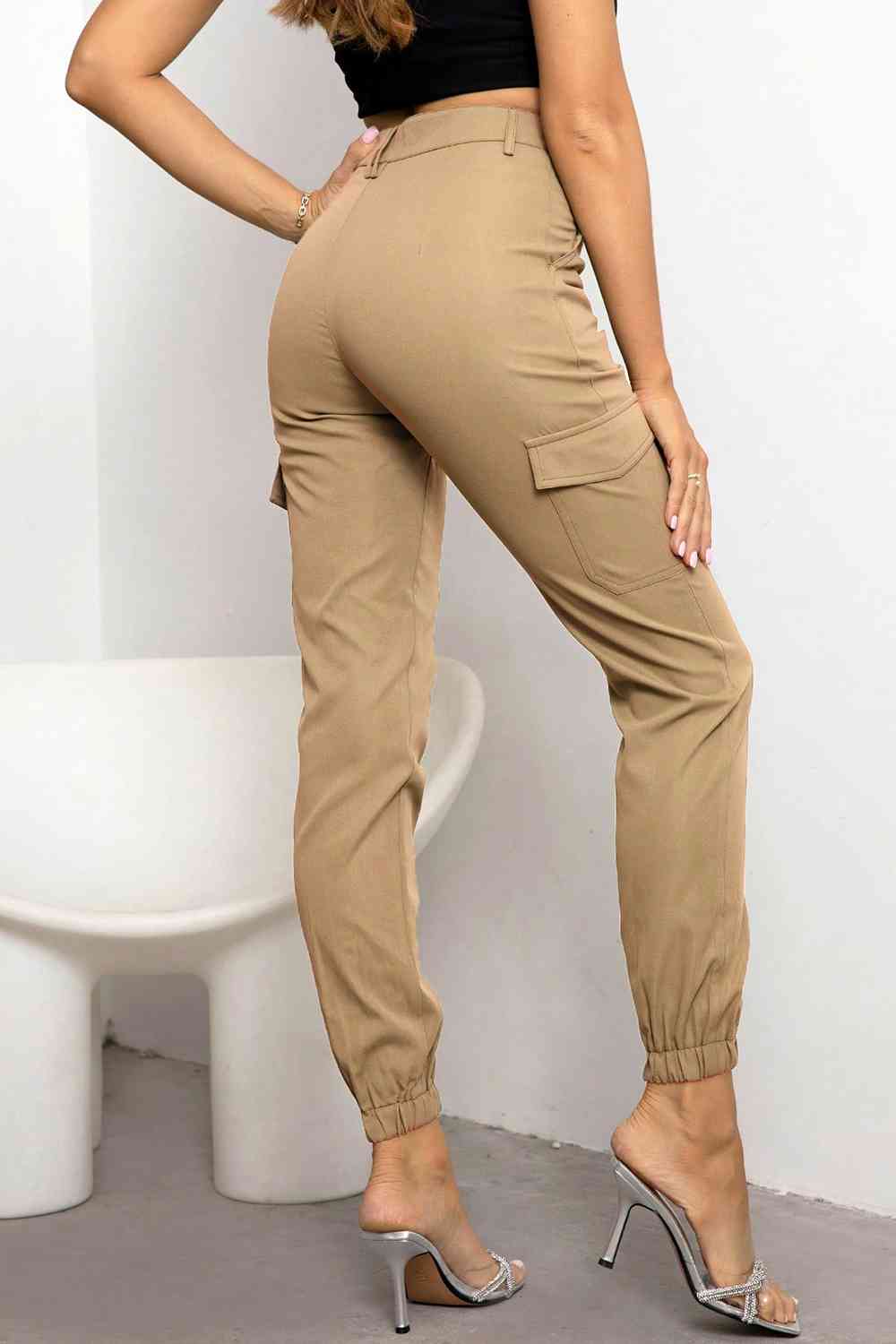 Button Fly Cargo Pants - Pahabu - Women's Clothing & Shop