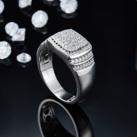 Moissanite 925 Sterling Silver Ring - Pahabu - Women's Clothing & Shop