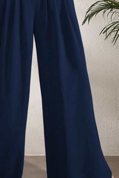 FAM-FAM High Waist Wide Leg Pants - Pahabu - Women's Clothing & Shop