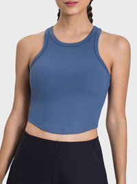 Millennia Round Neck Racerback Active Tank - Pahabu - Women's Clothing & Shop