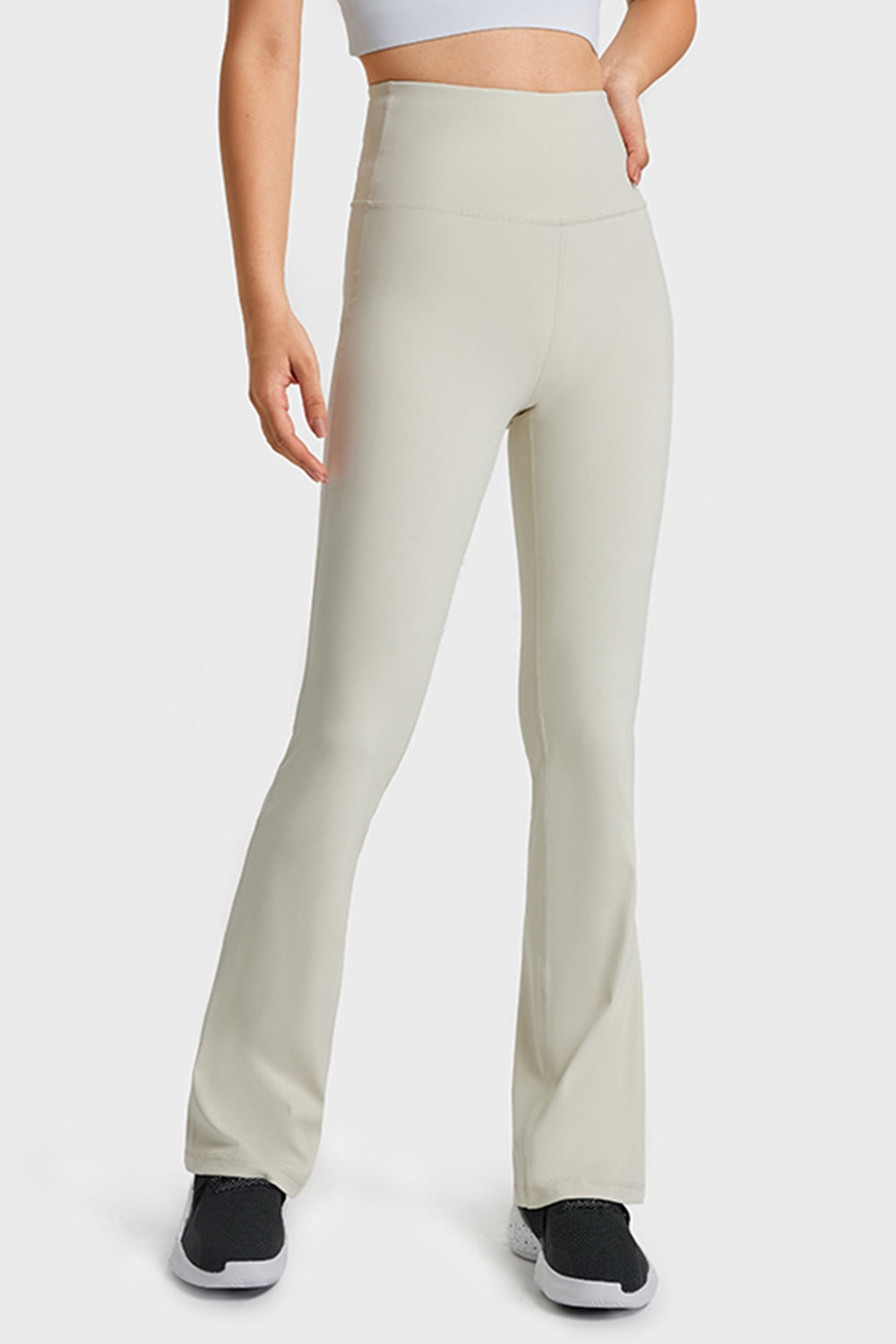 Millennia Elastic Waist Flare Yoga Pants - Pahabu - Women's Clothing & Shop