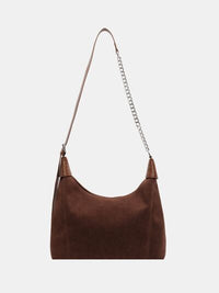 Suede Adjustable Strap Shoulder Bag - Pahabu - Women's Clothing & Shop