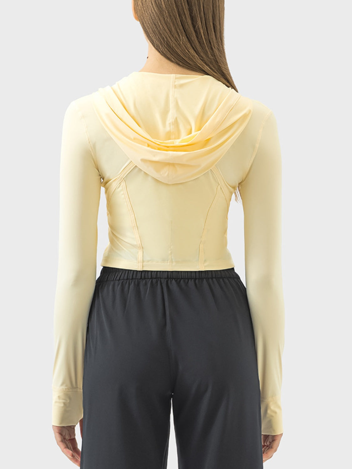 Millennia Zip Up Hooded Long Sleeve Active Outerwear - Pahabu - Women's Clothing & Shop