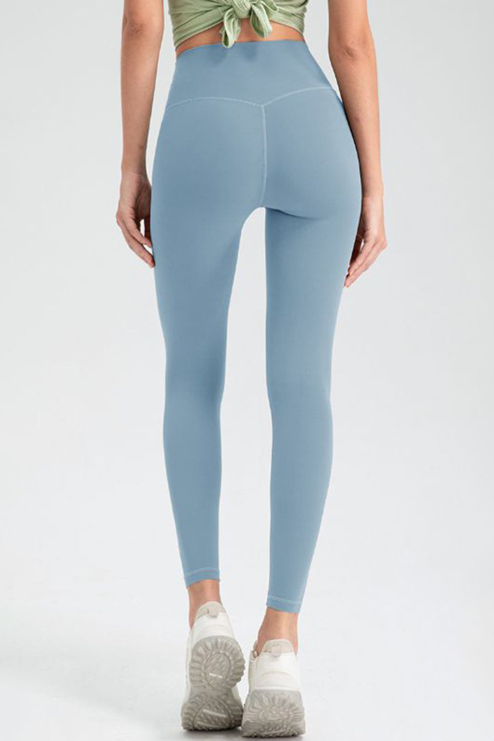 Wide Waistband High Waist Sport Leggings - Pahabu - Women's Clothing & Shop