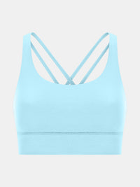 Millennia Crisscross Scoop Neck Active Tank - Pahabu - Women's Clothing & Shop