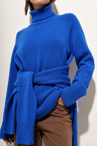 Turtle Neck Raglan Sleeve Sweater - Pahabu - Women's Clothing & Shop