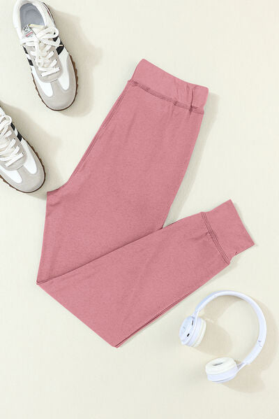Drawstring Joggers with Pockets - Pahabu - Women's Clothing & Shop