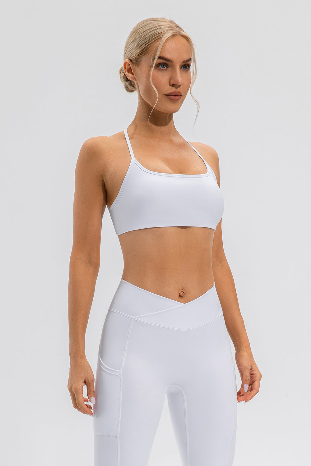 Crisscross Spaghetti Strap Active Cami - Pahabu - Women's Clothing & Shop