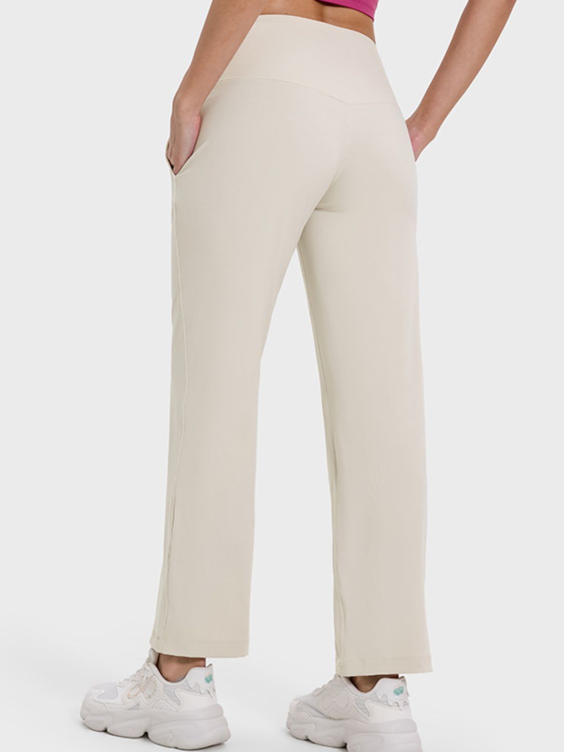 Millennia Pocketed High Waist Active Pants - Pahabu - Women's Clothing & Shop