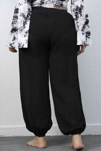Plus Size Drawstring Jogger Pants - Pahabu - Women's Clothing & Shop