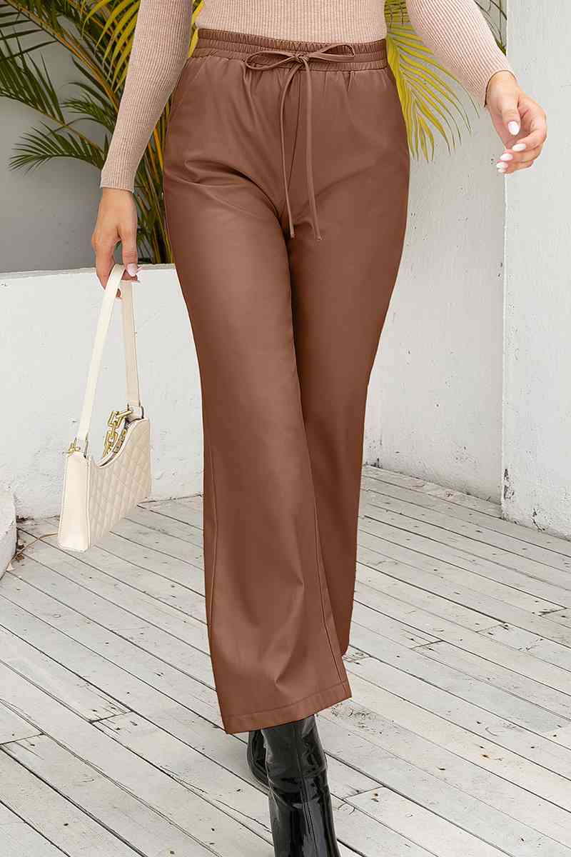 Ivy Lane Drawstring Wide Leg Long Pants - Pahabu - Women's Clothing & Shop