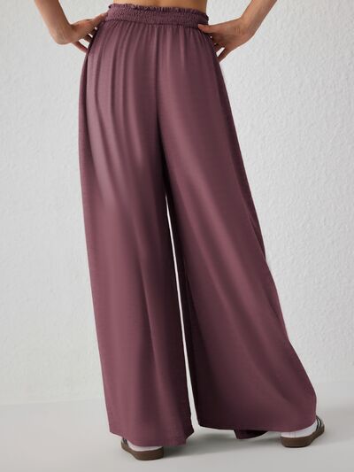 High Waist Wide Leg Pants - Pahabu - Women's Clothing & Shop