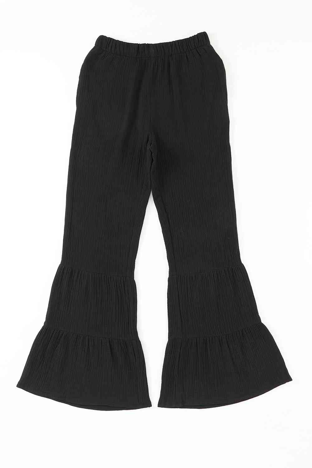 Long Flare Pants with Pocket - Pahabu - Women's Clothing & Shop