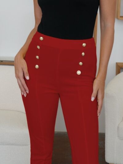 FAM-FAM High Waist Skinny Pants - Pahabu - Women's Clothing & Shop
