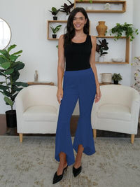 FAM-FAM High-Low Bootcut Pants - Pahabu - Women's Clothing & Shop