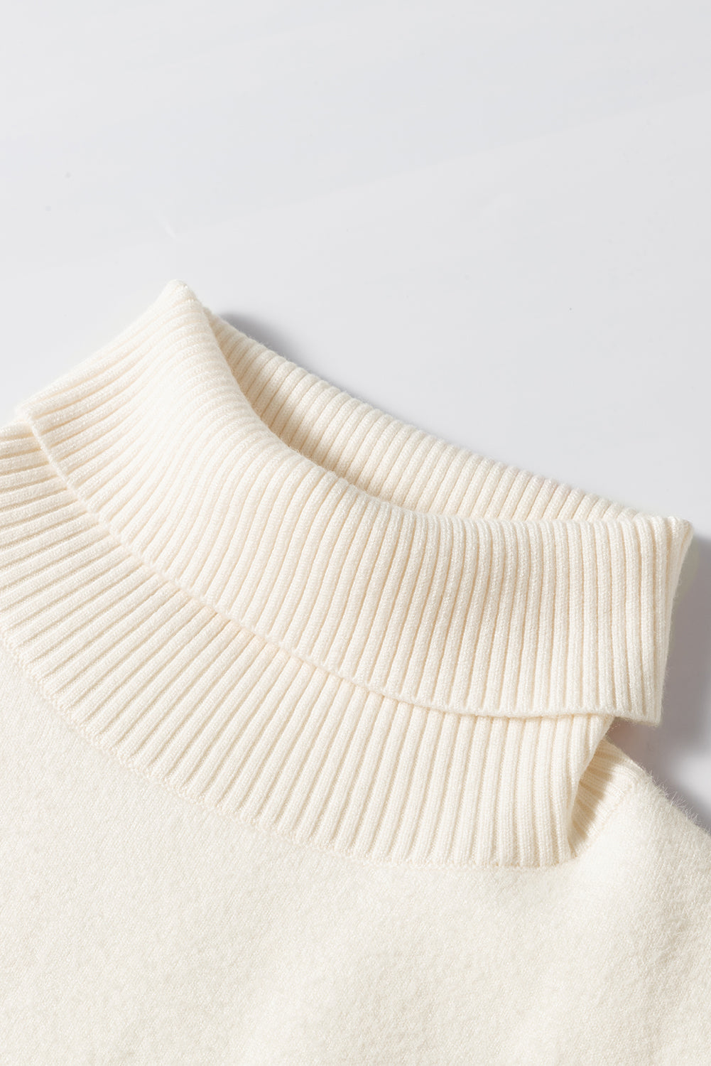 Turtleneck Long Sleeve Sweater - Pahabu - Women's Clothing & Shop