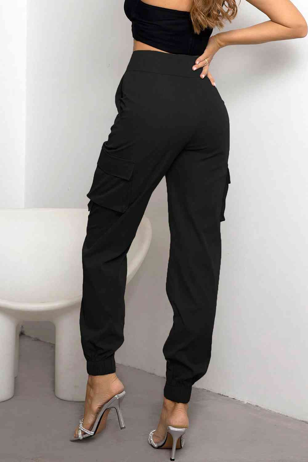 High Waist Cargo Pants - Pahabu - Women's Clothing & Shop