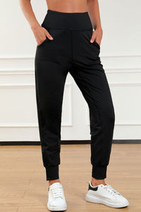 High Waist Joggers with Pockets - Pahabu - Women's Clothing & Shop