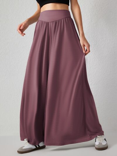 High Waist Wide Leg Pants - Pahabu - Women's Clothing & Shop