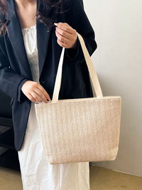 Straw Woven Tote Bag - Pahabu - Women's Clothing & Shop