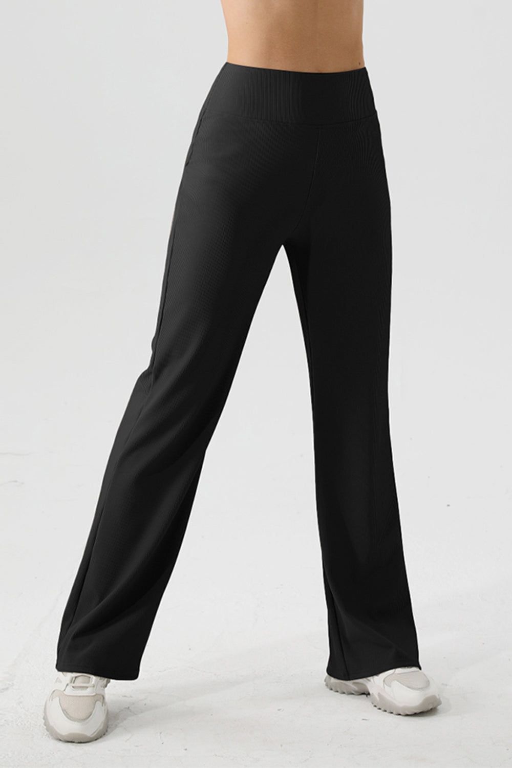 High Waist Straight Active Pants - Pahabu - Women's Clothing & Shop